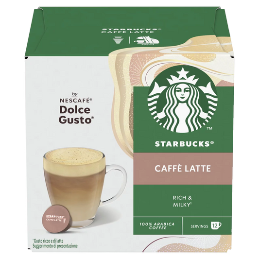 Caffe Latte - Starbucks by Dolce Gusto Compatible Capsules