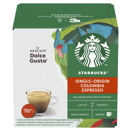 Colombia Espresso - Starbucks by Dolce Gusto Compatible Capsules