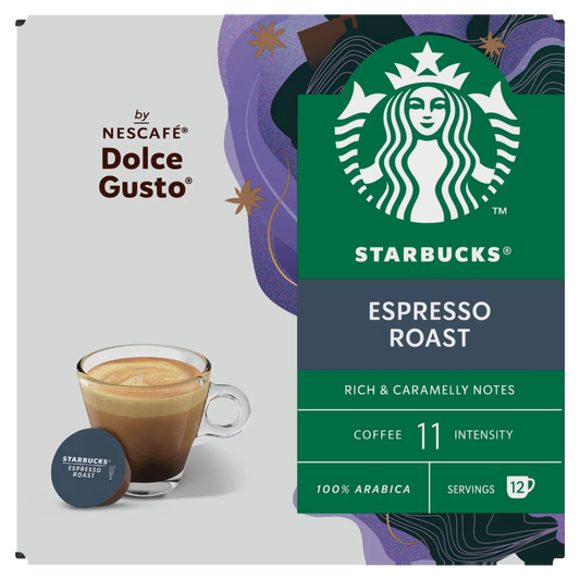Espresso Roast - Starbucks by Dolce Gusto Compatible Capsules
