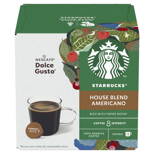 House Blend Americano - Starbucks by Dolce Gusto Compatible Capsules