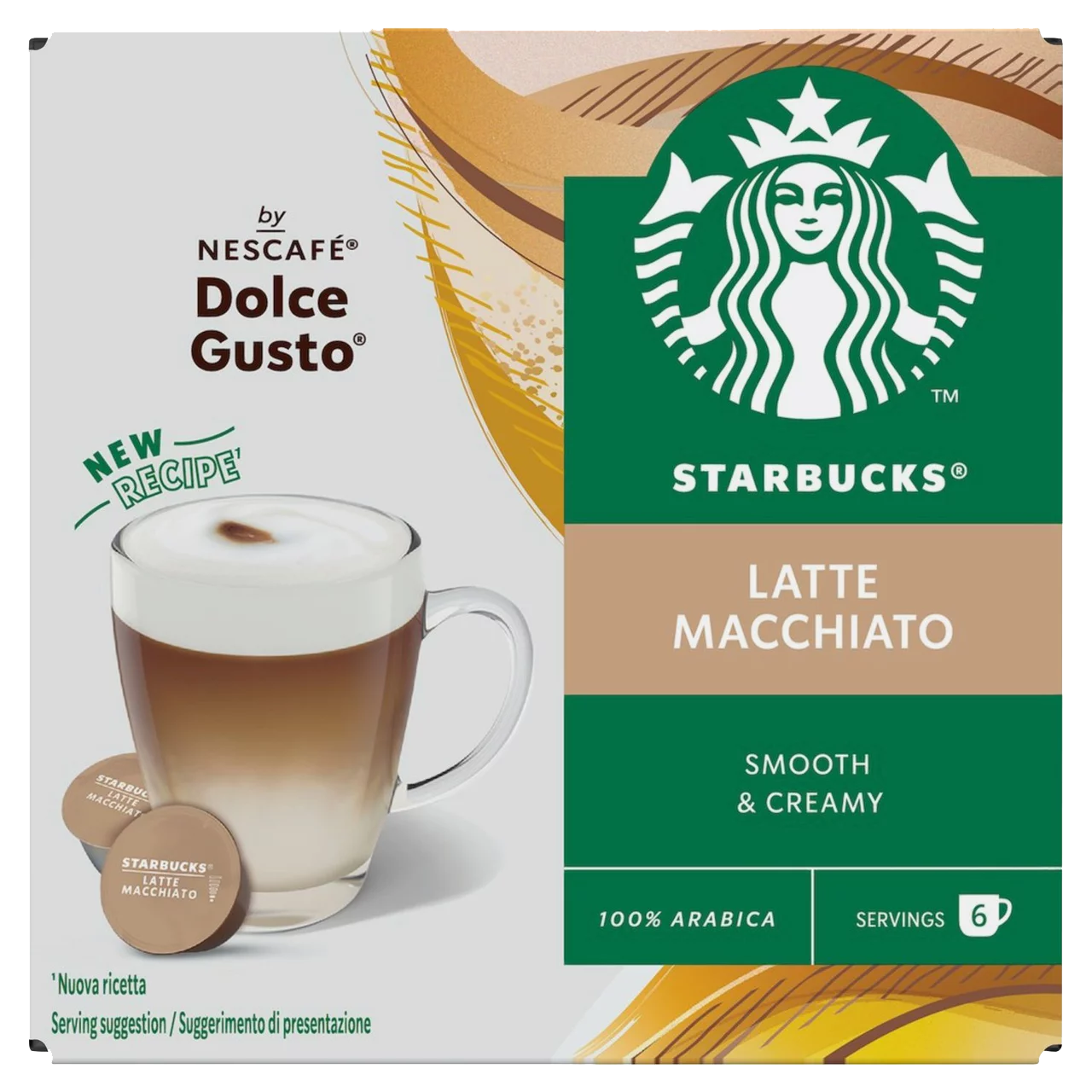 Latte Macchiato - Starbucks® Nescafe Dolce Gusto® Compatible Capsules