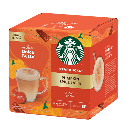 Starbucks Pumpkin Spice Latte - Pods for Dolce Gusto Machines