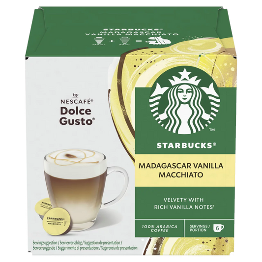 Madagascar Vanilla Macchiato - Starbucks by Dolce Gusto Compatible Capsules