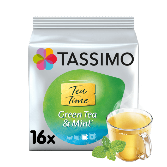 Green Tea & Mint Tea Time - Pods for Tassimo