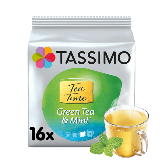 Green Tea & Mint Tea Time - Pods for Tassimo