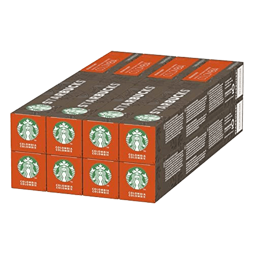 Colombia Single Origin - Starbucks Nespresso Compatible Pods - 8 Box Carton (80 Capsules) image