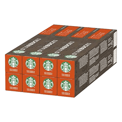 Colombia Single Origin - Starbucks Nespresso Compatible Pods - 8 Box Carton (80 Capsules) image