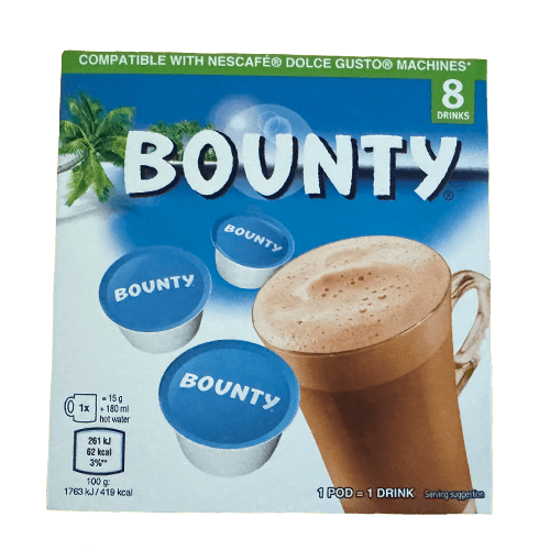 Bounty Hot Chocolate - Dolce Gusto Compatible Capsules image 0