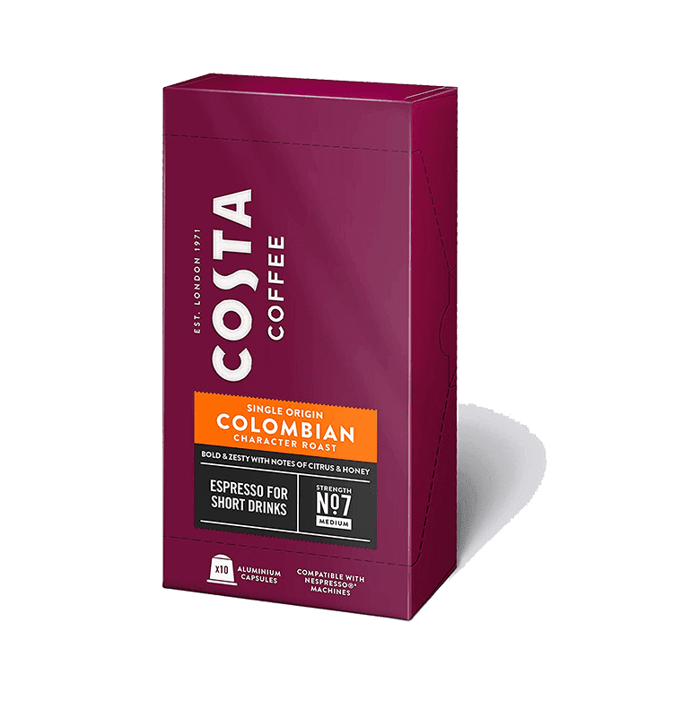 Colombian - Costa Coffee Nespresso Compatible Capsules image 0