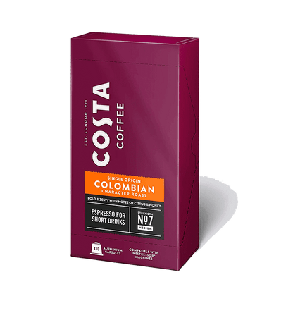 Colombian - Costa Coffee Nespresso Compatible Capsules image 0