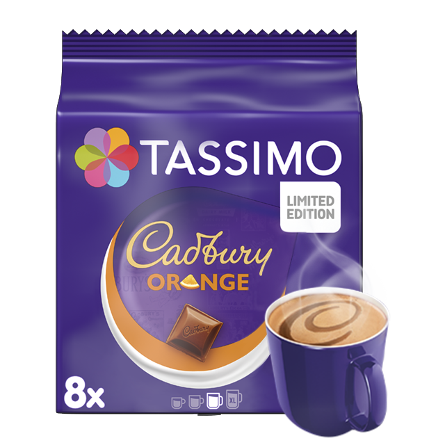 Cadbury Orange Hot Chocolate - Pods for Tassimo