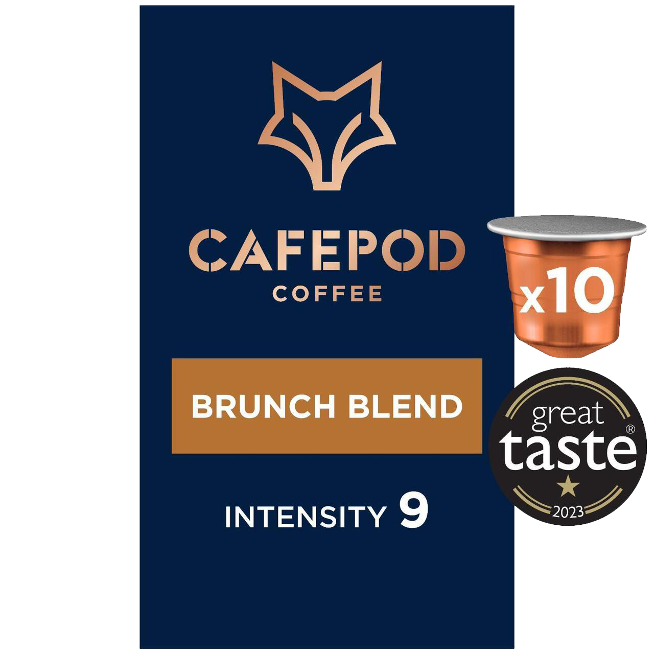 CafePod Brunch Blend – Nespresso Compatible Aluminium Coffee Pods