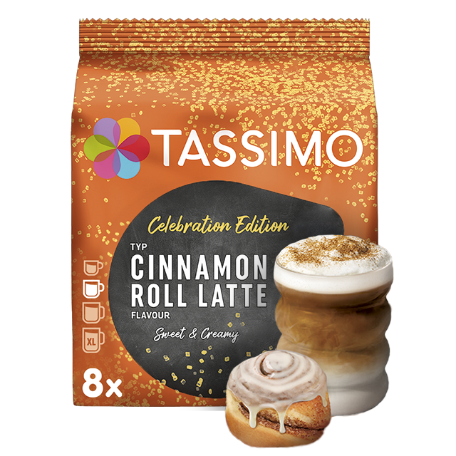 Cinnamon Roll Latte - Pods for Tassimo
