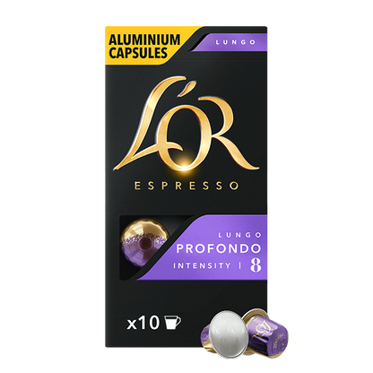 Profondo Lungo - L'Or Nespresso Compatible Capsules - 10 image