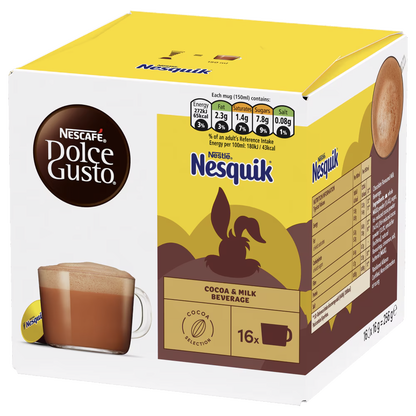 Nesquik Hot Chocolate - Dolce Gusto Compatible Pods