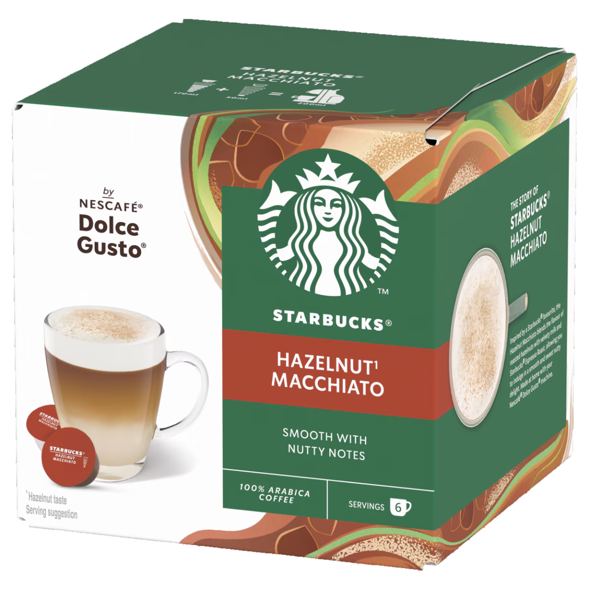 Hazelnut Macchiato - Starbucks by Dolce Gusto Compatible Capsules