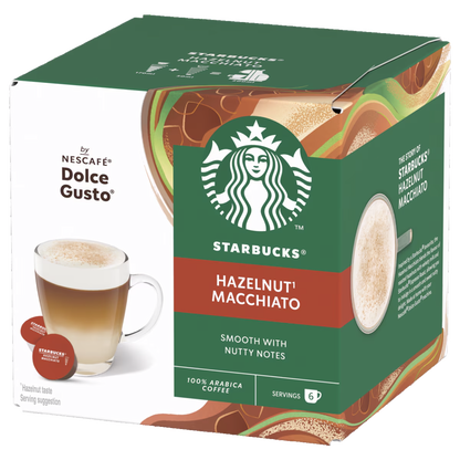 Hazelnut Macchiato - Starbucks by Dolce Gusto Compatible Capsules