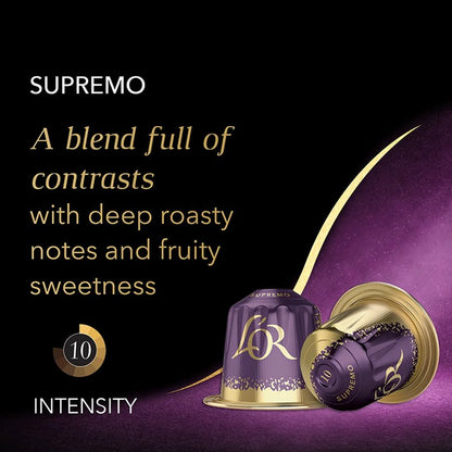 L'OR Espresso Supremo - Nespresso Compatible Aluminium Pods
