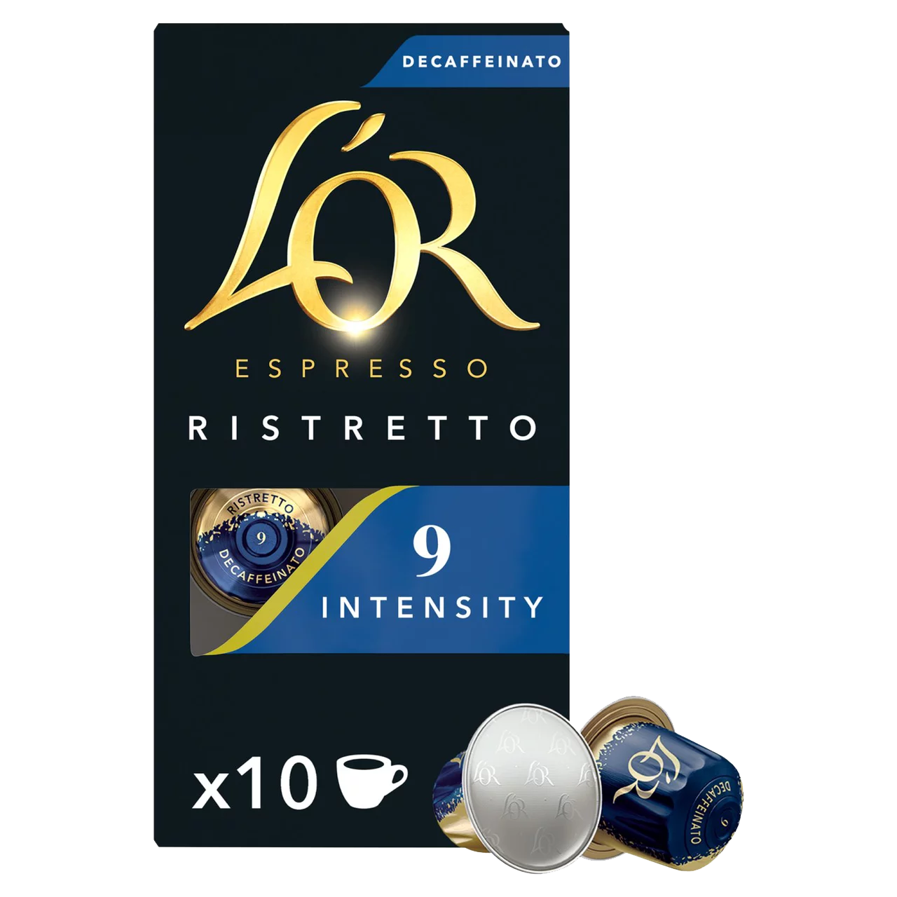 L'OR Ristretto Decaf - Nespresso Compatible Aluminium Pods