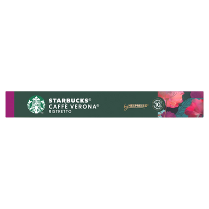 Starbucks Caffe Verona Ristretto style Nespresso Pods