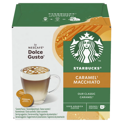 Caramel Macchiato - Starbucks® by Nescafe Dolce Gusto® Compatible Capsules