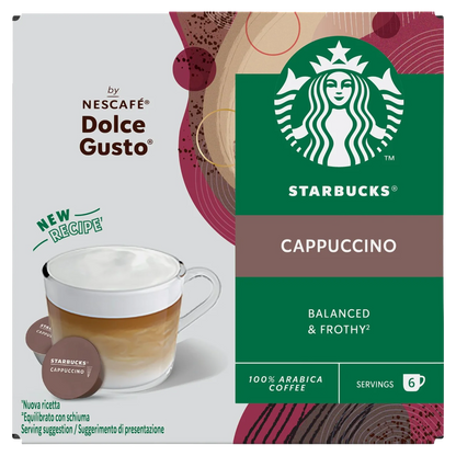 Cappuccino - Starbucks by Dolce Gusto Compatible Capsules