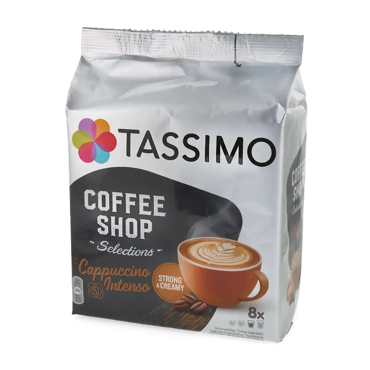 Cappuccino Intenso from Coffee Shop Selections - Pods for Tassimo