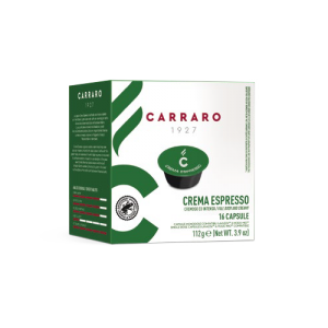 Crema Espresso Lavazza A Modo Mio Compatible Capsules and Pods from Carrarro Caffe